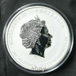 2012 Australia $30 Lunar Dragon 1 Kilo KG 0.999 Silver Coin Perth Mint FREE S/H