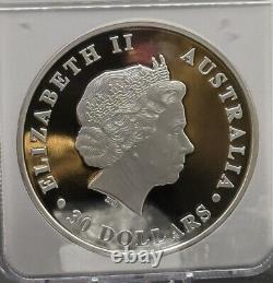 2012 Australia Koala $30 Kilo Silver. 9999 NGC PF69 Ultra Cameo Box & COA