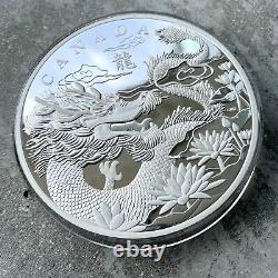 2012 Canada Kilo. 9999 Fine Silver Coin $250 Year of the Dragon