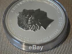 2012 Lunar Year of the Dragon 1 Kilo Silver Coin