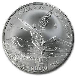 2012 Mexico 1 kilo Silver Libertad BU (In Capsule) SKU #79702