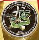 2012 Niue $30 Lunar Year Of The Dragon 1kilo Silver Colored Proof Coin Nz Mint