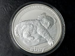 2012 P Australia Perth Mint $30 Koala 1 Kilo. 999 Fine Silver Coin