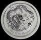2012 P Silver Australia $30 Kilo Coin Year Of The Dragon In Capsule