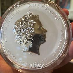 2013 1 KILO Silver KG Lunar Year of SNAKE Perth Mint Australia Exact Coin