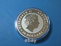 2013 1 Kilo. 999 Silver Kookaburra 30 AUD Coin