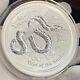2013 1 Kilo. 999 Silver Lunar Year Of Snake Perth Mint Withmint Capsule