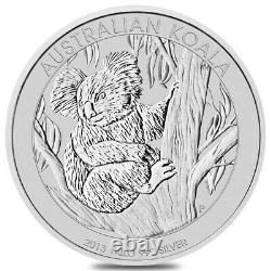 2013 1 Kilo Silver Australian Koala Perth Mint. 999 Fine BU In Cap