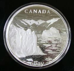 2013 $250 1 Kilo 99.99% Pure Silver Canada's Arctic Landscape Canadian Coin