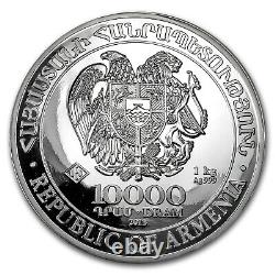 2013 Armenia 1 kilo Silver 10000 Drams Noah's Ark