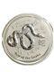 2013 Australia 1 Kilo. 999 Fine Silver Coin Round Year Of The Snake Bu 32.15 Oz