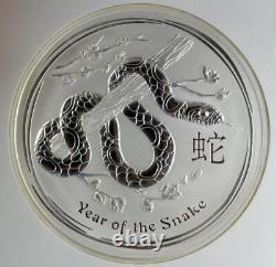 2013 Australia Year of the Snake 1 Kilo. 999 Pure Silver Coin NGC MS70