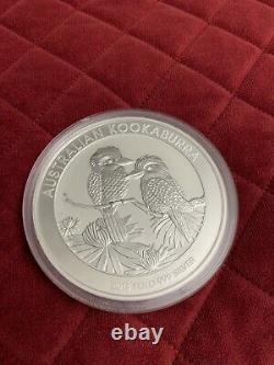 2013 Australian Kookaburra Kilo. 999 Silver Perth Mint
