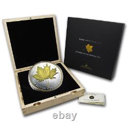 2013 Canada 1 kilo Silver $250 Maple Leaf Forever (Gilded)