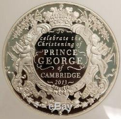 2013 Great Britain Prince George Christening 1 Kilo Proof Silver Coin NGC PF70UC