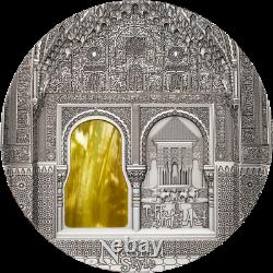 2014 2018 5coin set $50 Palau TIFFANY ART, 1 Kilo 999 Silver Coin withBox & COA