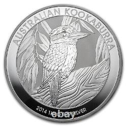 2014 Australia 1 kilo Silver Kookaburra BU SKU #78051