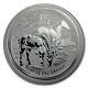 2014 Australia 1 Kilo Silver Lunar Horse Bu (sii) Sku #78053