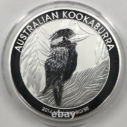 2014 Australian Kookaburra 1 kilo Silver Coin 32.15 troy oz 1 kg kilogram