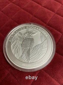 2014 Australian Kookaburra Kilo. 999 Silver Perth Mint
