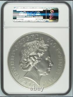 2014 Great Britain £500 First World War 100th Anniversary Silver Kilo Coin PF70
