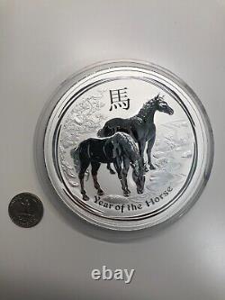 2014 P Australia $30 1 Kilo Silver Year Of The Horse