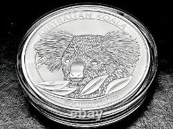 2014 P Australia Perth Mint $30 Koala 1 Kilo. 999 Fine Silver Coin