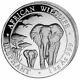 2015 1 Kilo Somalia. 999 Silver Elephant Coin (bu) - Perfect Condition
