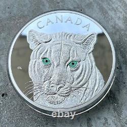 2015 $250 In the Eyes of the Cougar Silver Kilo Coin