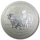2015 Australia 10 Kilo Silver Lunar Goat Bu (series Ii) Sku #88792