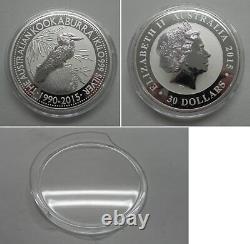 2015 Australia Kookaburra 30 Dollar. 999 Silver Kilo Coin in case
