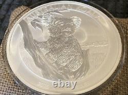 2015 Australia Perth Mint 1 kg Kilo Silver Coin Year of Koala 32.15oz in capsule