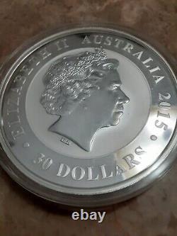 2015 Australian Silver Kookaburra Kilo 25th Anniversary Edition