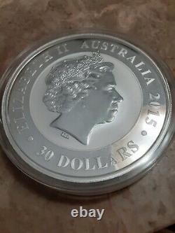 2015 Australian Silver Kookaburra Kilo 25th Anniversary Edition