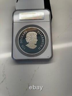 2015 Canada 1/2 Kilo Silver Growling Cougar $125 NGC PF70 Ultra Cameo