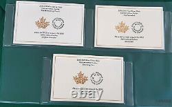 2015 Canada 3 x $125 coin Conservation Series pure silver 1/2 kilo each! Perfect