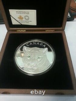 2015 Canada In the Eyes of the Cougar $250 Kilo Fine Silver Coin