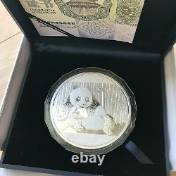 2015 China 1 Kilo Kg Silver Panda 300 Yuan Coin Mint Condition (box/COA)