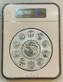 2015 Mexico 1 Kilo Silver Libertad NGC PL70 Mintage of 2,000 Rare POP 57