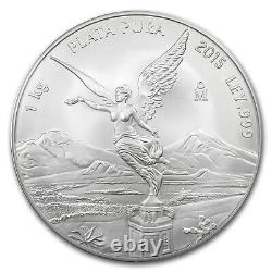 2015 Mexico 1 kilo Silver Libertad BU (In Capsule) SKU #94658