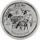 2015-p Australia $30 Lunar Series Year Of The Goat Kilo. 999 Fine Silver Coin