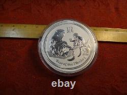 2016 Australia 1 Kilo Silver Lunar Year of the Monkey $30 Coin Free S&H USA