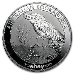 2016 Australia 1 kilo Silver Kookaburra BU