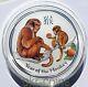 2016 Australia $30 Lunar Ii Year Of The Monkey 1 Kilo Kg Silver Colored Coin Bu