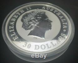 2016 Australia Perth Mint 1 KILO. 999 Silver Kookaburra coin in OGP Capsule BU