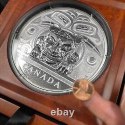 2016 Canada $500 Dollar. 9999 Silver 5 Kilo Coin Charles Edenshaw Serial 009