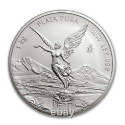 2016 Mexico 1 kilo Silver Libertad BU (In Capsule)
