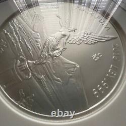 2016 Mo Mexico 1 Kilo. 999 Fine Silver Libertad Coin NGC MS70
