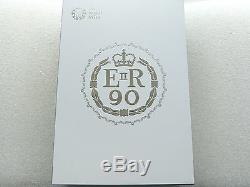 2016 Royal Mint Queens 90th Birthday UK £500 Silver Proof Kilo Coin Box Coa