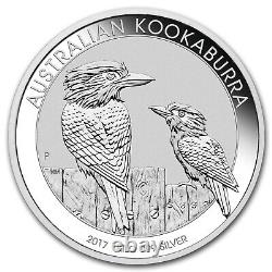 2017 Australia 1 kilo Silver Kookaburra BU SKU #102675